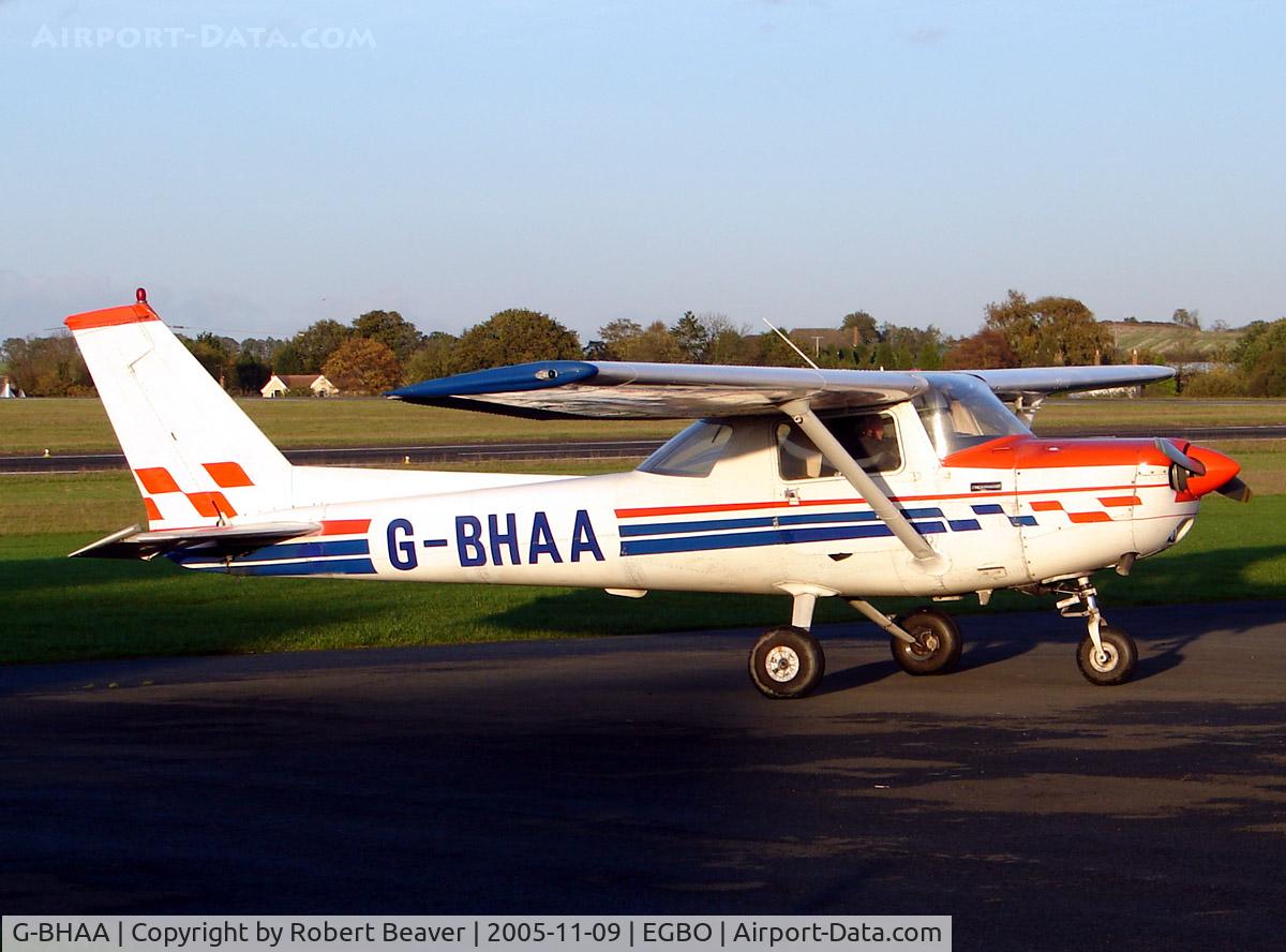 G-BHAA, 1978 Cessna 152 C/N 15281330, Cessna 152 II (Halfpenny Green)