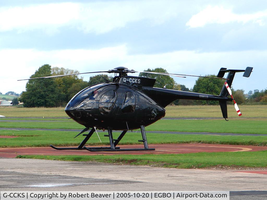 G-CCKS, 1988 McDonnell Douglas MD-500E (369E) C/N 0303E, Hughes 369E (Halfpenny Green)