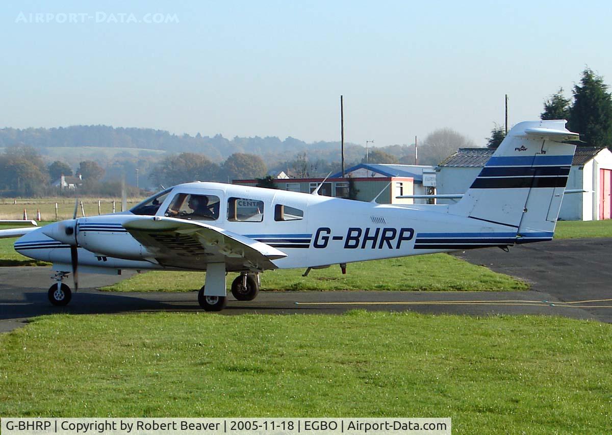 G-BHRP, 1980 Piper PA-44-180 Seminole C/N 44-8095021, Piper PA-44 108 Seminole