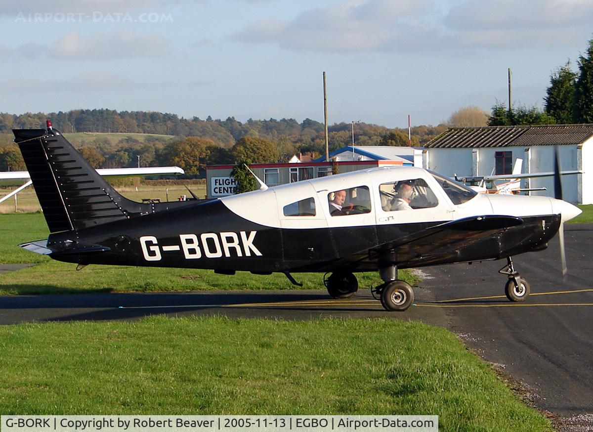 G-BORK, 1981 Piper PA-28-161 Cherokee Warrior II C/N 28-8116095, Piper PA-28-161 Warrior II (Halfpenny Green)