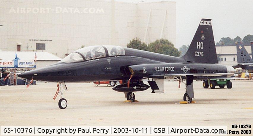 65-10376, 1965 Northrop T-38A Talon C/N N.5795, AT-38 used for F-117 pilot training and currency