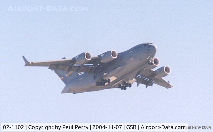 02-1102, 2002 Boeing C-17A Globemaster III C/N P-102, She may be heavy, but she sure is pretty