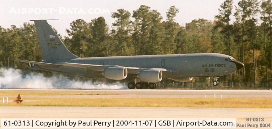 61-0313, 1961 Boeing KC-135R Stratotanker C/N 18220, Smok'em if you got'em!