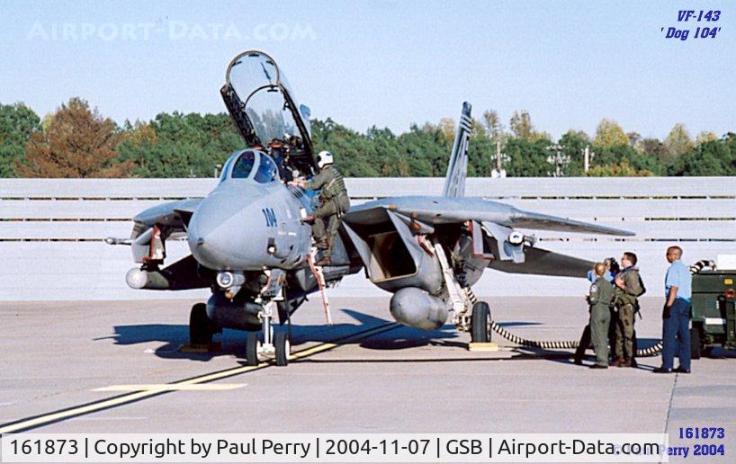 161873, Grumman F-14B Tomcat C/N 446, Talk about something I'll miss!!  They are now VFA-143, with F/A-18Es