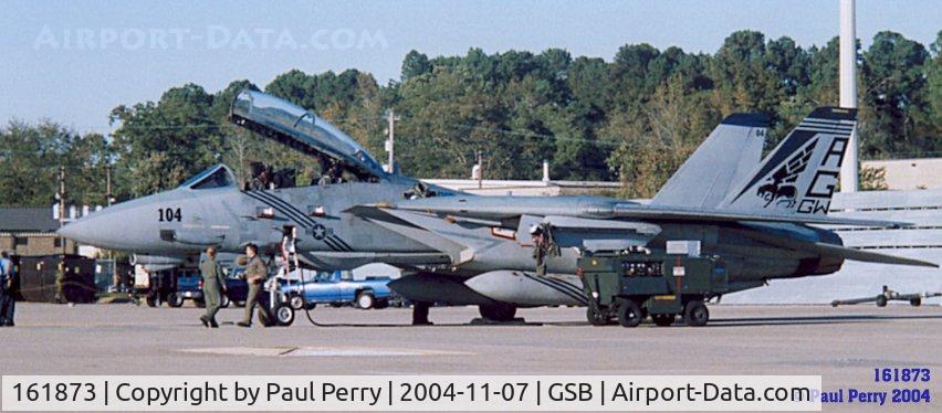 161873, Grumman F-14B Tomcat C/N 446, This pretty lady is most likely in the desert by now, having been replaced