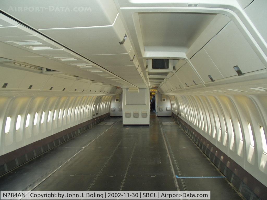 N284AN, 1997 Boeing 767-33A/ER C/N 28495, Boeing 767-300 with seats removed.
