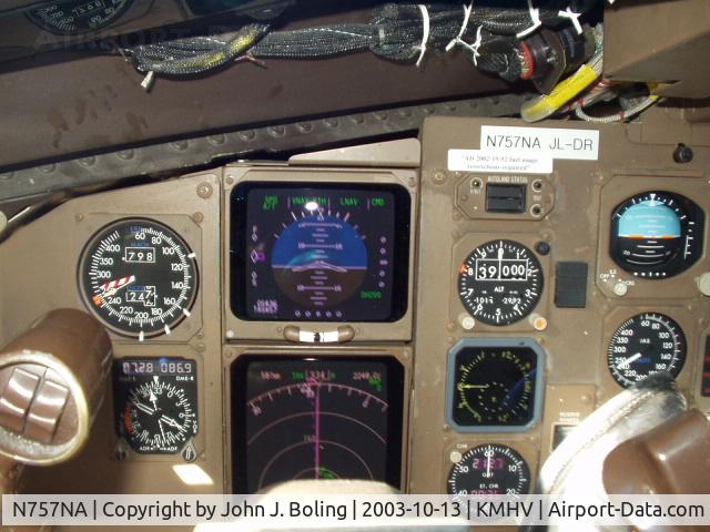 N757NA, 1990 Boeing 757-23A C/N 24567, Boeing 757 cruisin' at FL390