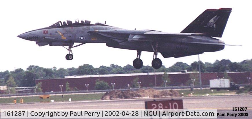 161287, Grumman F-14B Tomcat C/N 413, Good looking show-bird, or line bird.  However you call her.