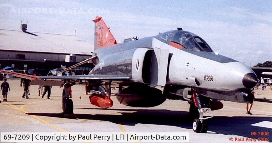 69-7209, 1969 McDonnell Douglas QF-4G Phantom II C/N 3865, One of the Phantom Drones
