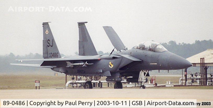 89-0486, 1989 McDonnell Douglas F-15E Strike Eagle C/N 1133/E108, Just look at the size of the airbrake