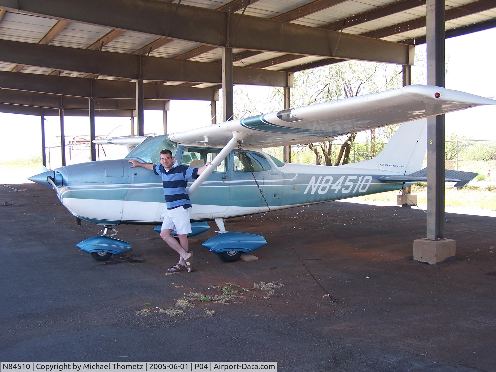 N84510, 1969 Cessna 172K Skyhawk C/N 17258503, N84510 parked at P04