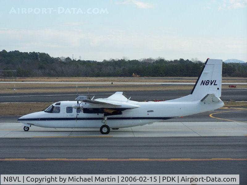 N8VL, 1983 Gulfstream 690C C/N 11732, Taxing from Mercury Air Service