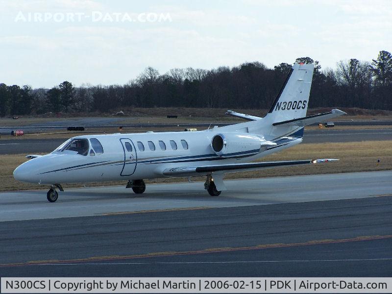 N300CS, 1997 Cessna 550 Citation C/N 550-0818, Taxing back from flight