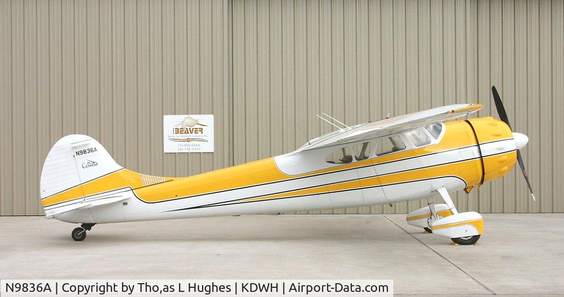 N9836A, 1950 Cessna 195 C/N 7529, Cessna 195