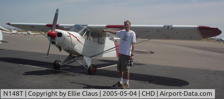 N148T, 1953 Piper PA-18-105 Special C/N 18-2262, This thing has toe brakes.