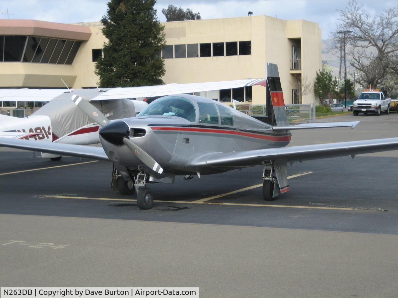 N263DB, Mooney M20K C/N 25-2022, N263DB at KRHV