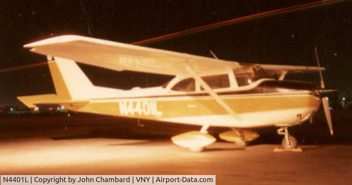 N4401L, 1966 Cessna 172G C/N 17254484, On arrival.  Flight From Victoria, TX via Albuquerque, NM to Van Nuys, CA.