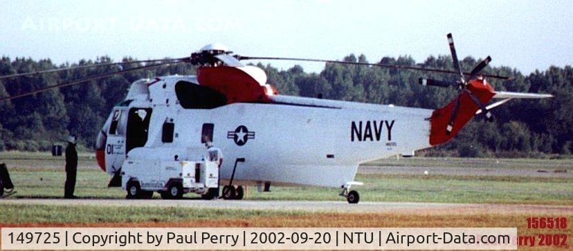 149725, Sikorsky UH-3H Sea King C/N 61140, The redoubtable Sea King, no longer in service in the US Navy fleet