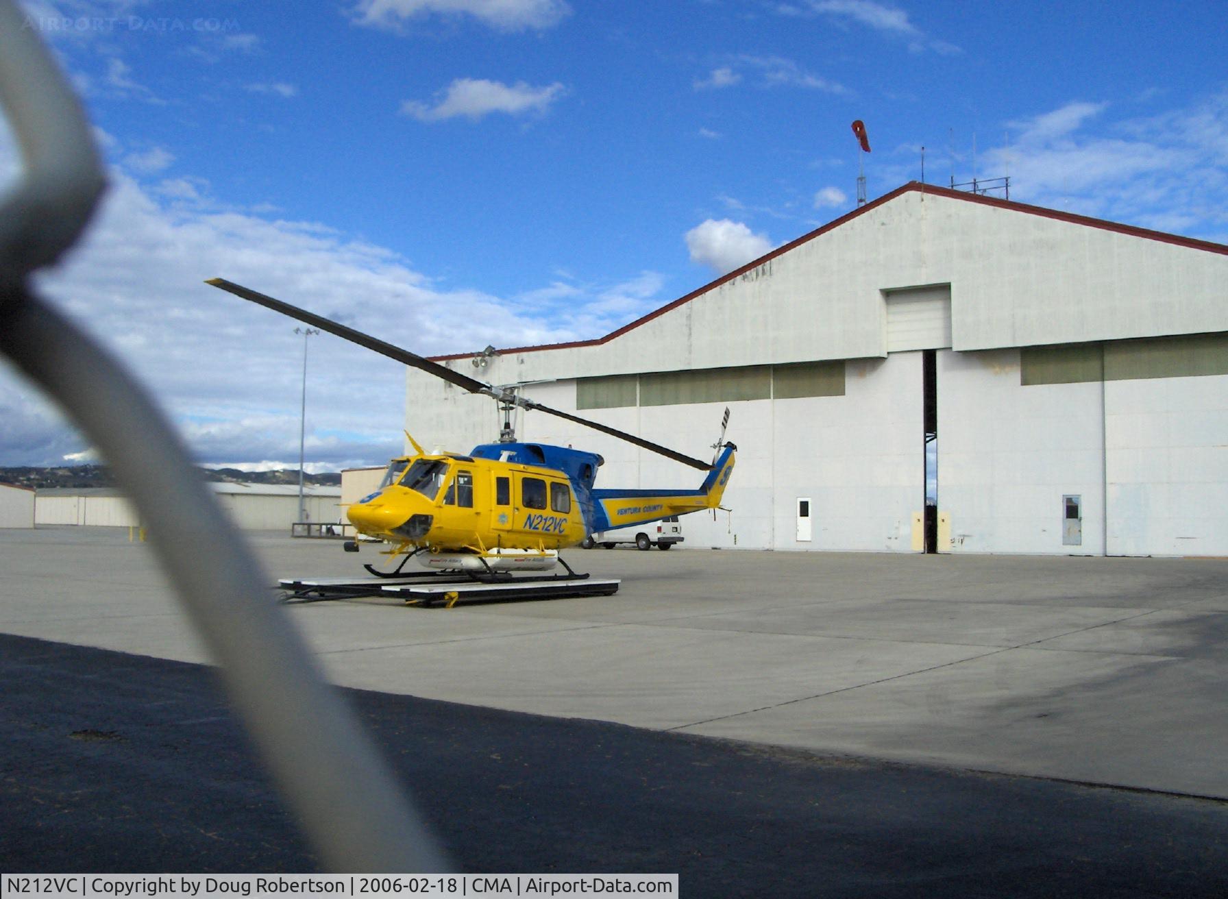 N212VC, 1975 Bell 212 C/N 30693, 1975 Bell 212 TWIN TWO-TWELVE, P&W (Canada) PT6T-3 Twin Pac coupled free-turbine turboshaft 1,800 shp, Ventura County Sheriff's Dept. #9