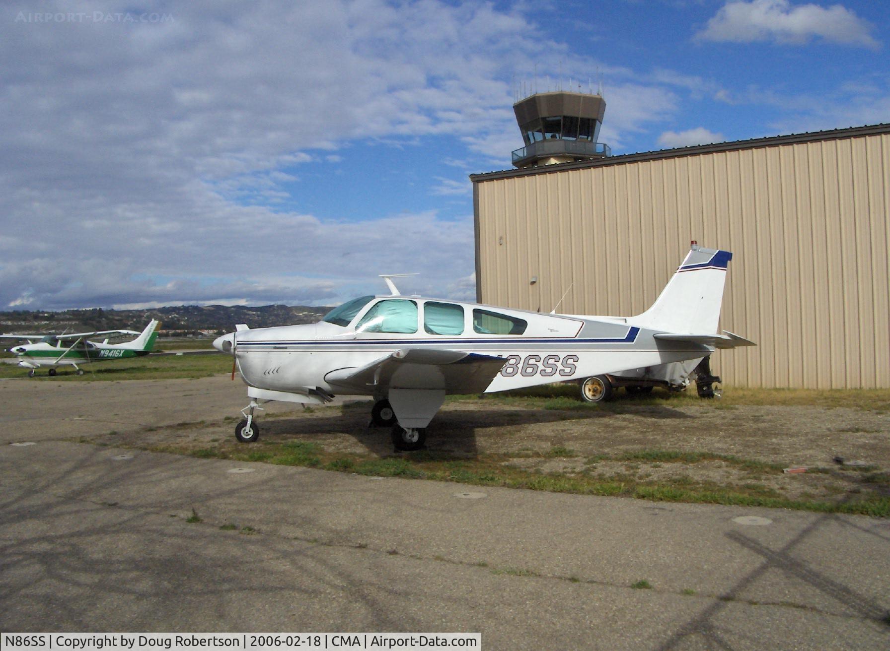 N86SS, 1968 Beech E33 Bonanza C/N CD-1142, 1968 Beech E33 BONANZA, Continental IO-470-K 225 Hp