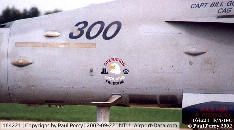 164221, 1991 McDonnell Douglas F/A-18C Hornet C/N 0984, Art seen on just about every bird in the squadron