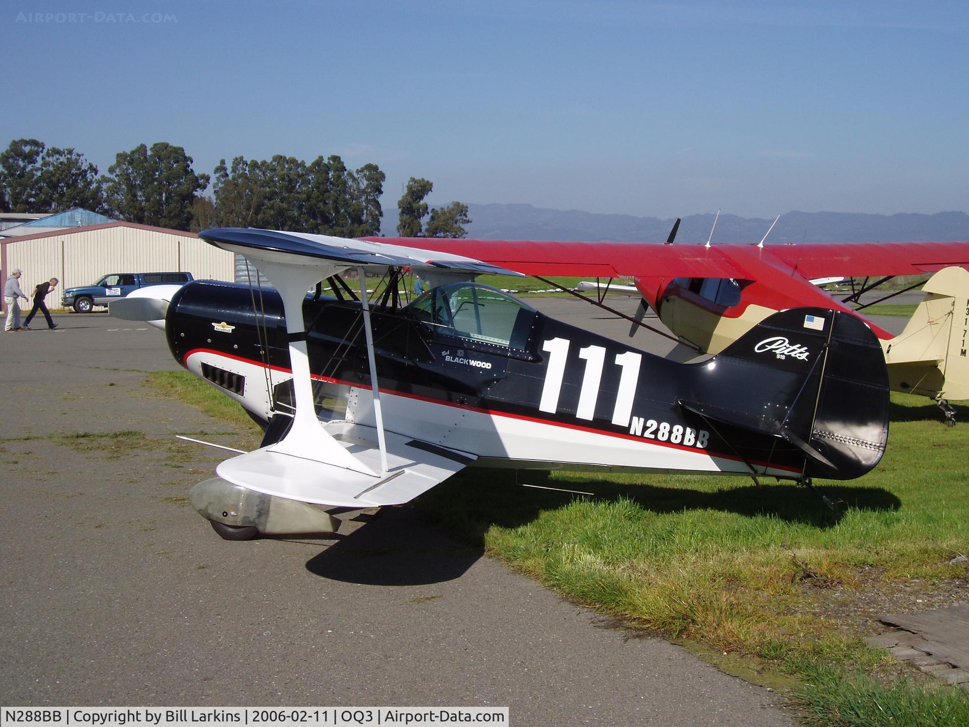 N288BB, 1979 Pitts S-1S Special C/N 8-0009, At Schellville/Sonoma Valley Airport, CA
