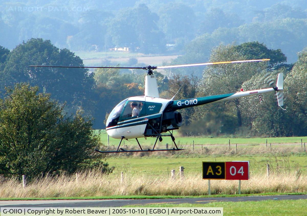 G-OIIO, 1994 Robinson R22 Beta C/N 2444, Robinson R22 Beta  (Halfpenny Green)