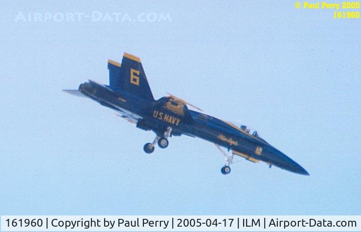 161960, McDonnell Douglas F/A-18A Hornet C/N 0172/A134, Number 6 in the landing pattern