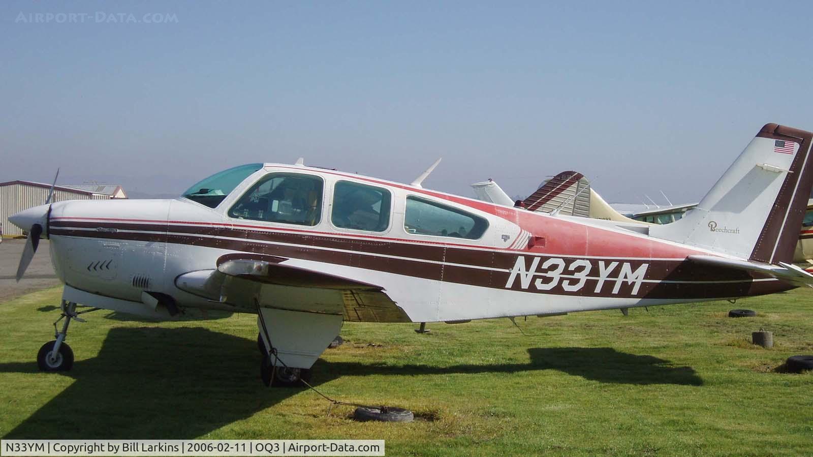 N33YM, 1979 Beech F33A Bonanza C/N CE-840, Beech Baron