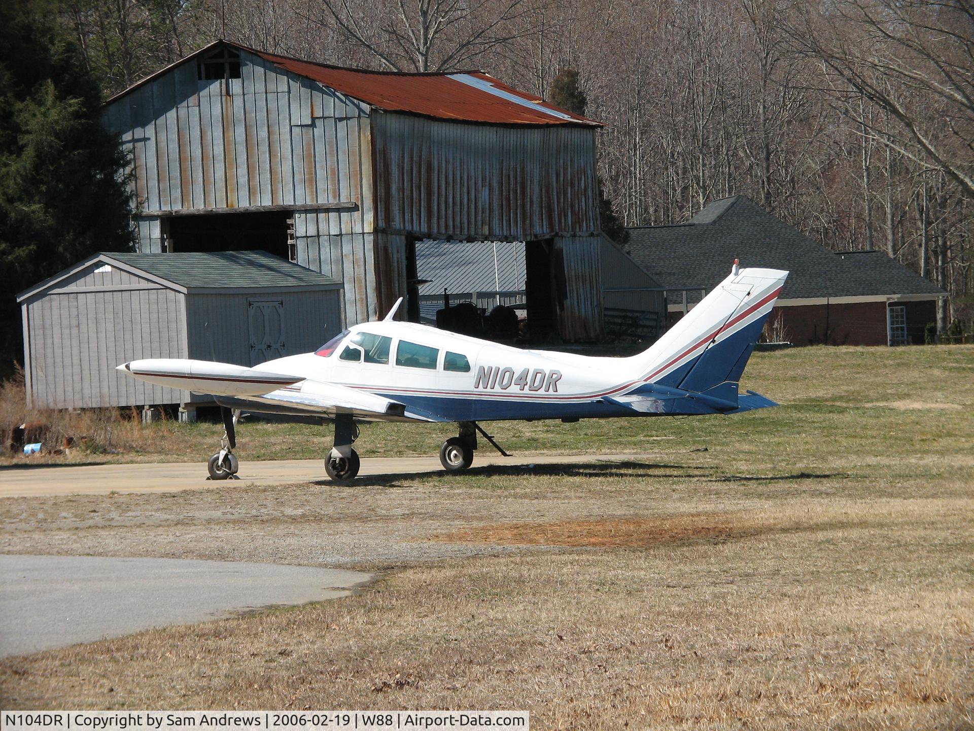 N104DR, 1962 Cessna 310H C/N 310H0021, On the ramp at W88