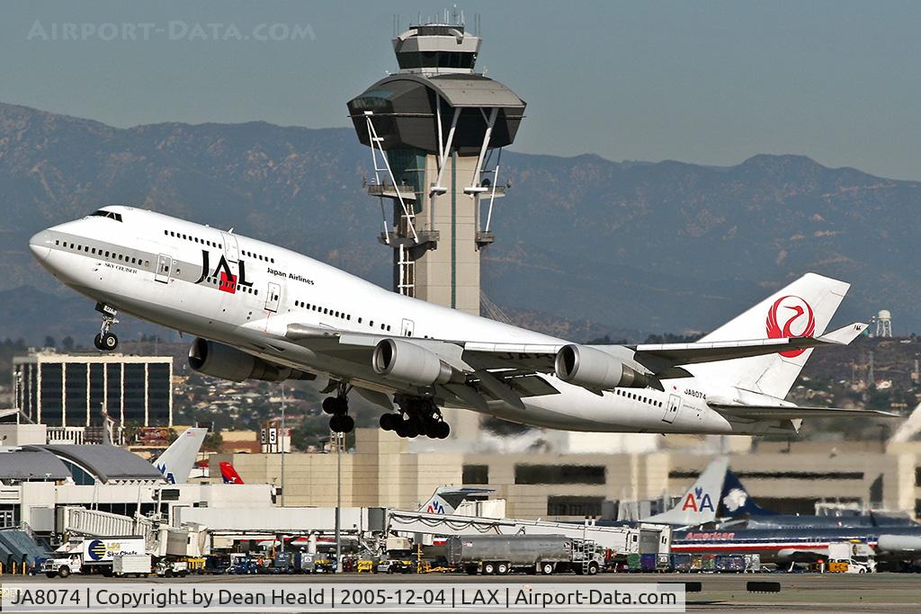 JA8074, 1990 Boeing 747-446 C/N 24426, Japan Airlines 