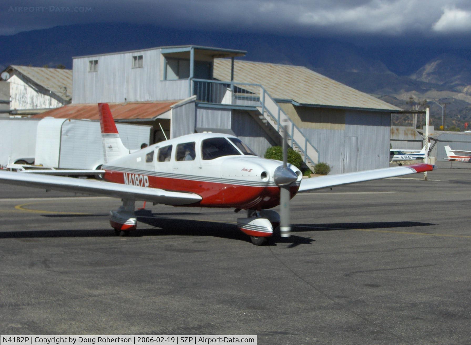 N4182P, 2000 Piper PA-28-181 C/N 28-43333, 2000 Piper PA-28-181 ARCHER III, Lycoming IO-360 180 Hp