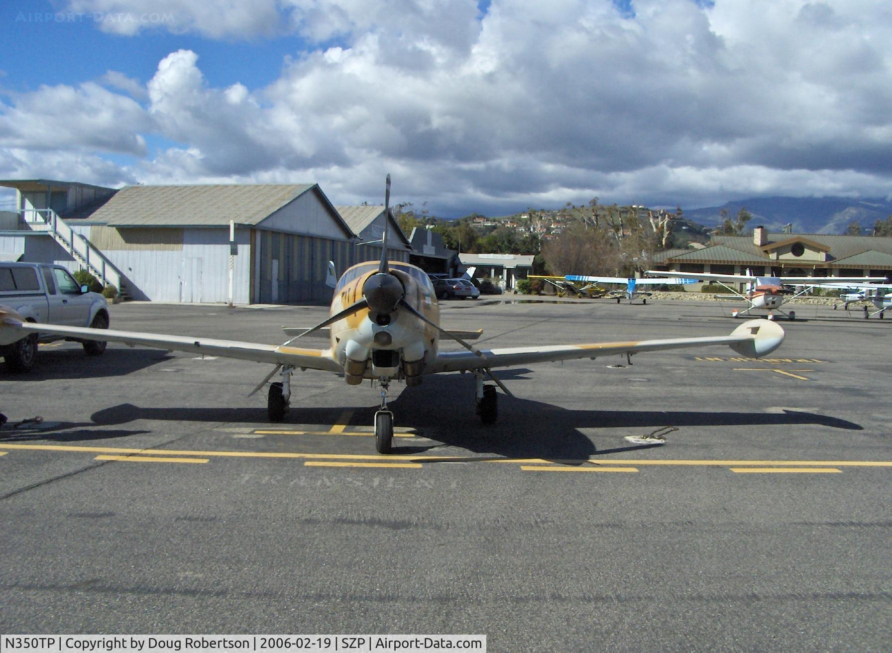 N350TP, 1983 SIAI-Marchetti SF-260TP C/N 011/62-004, 1983 Siai-Marchetti SF.260TP, Tri-blade Turboprop 385 shp, very fast aircraft