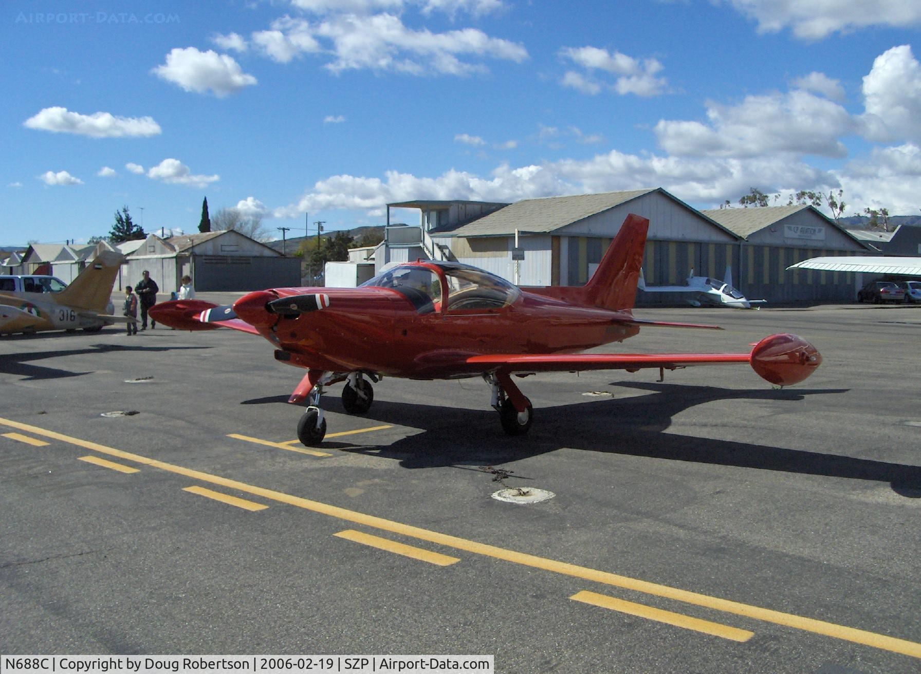 N688C, SIAI-Marchetti SF-260C C/N 466/37-004, Siai-Marchetti SF.260C, Experimental class, fine workmanship and finish