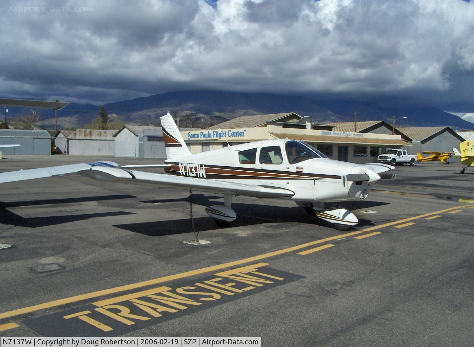 N7137W, 1962 Piper PA-28-180 C/N 28-939, 1962 Piper PA-28-180 CHEROKEE, Lycoming O&OV 360 180Hp
