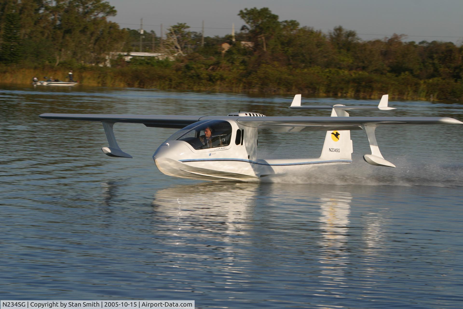 N234SG, 2005 Colyaer Gannet S100 C/N 505001, Colyaer Gannet homebuilt seaplane