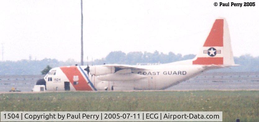 1504, 1973 Lockheed HC-130H Hercules C/N 382-4529, Prepping for a run-up, with the crew door open