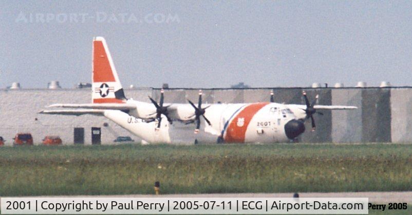 2001, Lockheed Martin HC-130J Hercules C/N 382-5524, The first HC-130J in USCG inventory