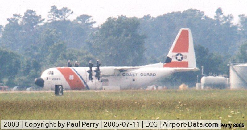 2003, Lockheed Martin HC-130J Hercules C/N 382-5534, One of only six J Model Super Hercules in the Coast Guard