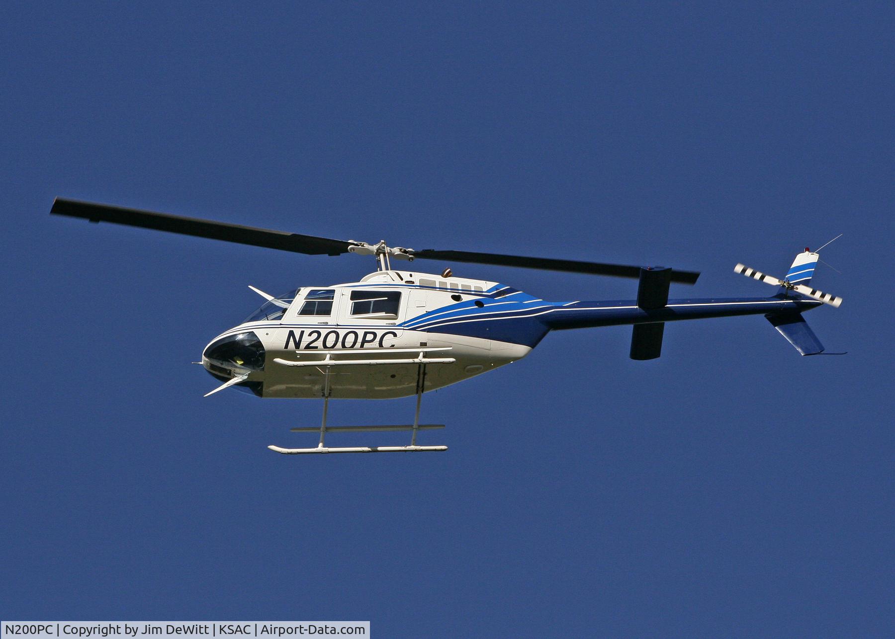 N200PC, 1984 Bell 206B JetRanger III C/N 3802, Bell Jetranger
