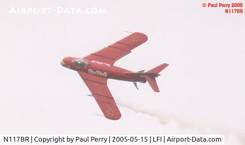 N117BR, 1959 PZL-Mielec Lim-5 (MiG-17F) C/N 1C1529, Reeseman with the smoke on