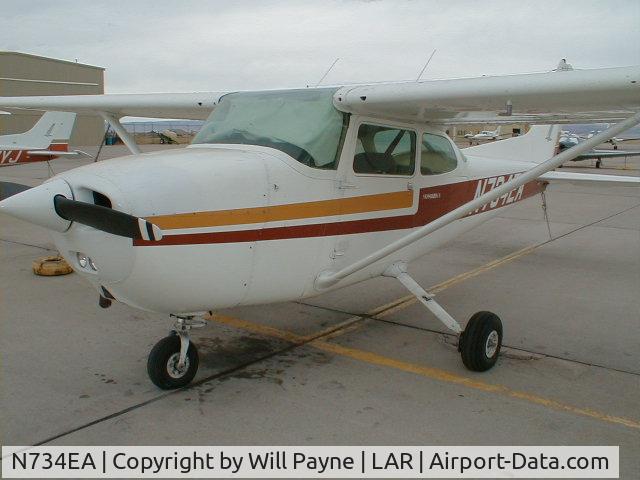 N734EA, 1977 Cessna 172N C/N 17268787, Back to Front