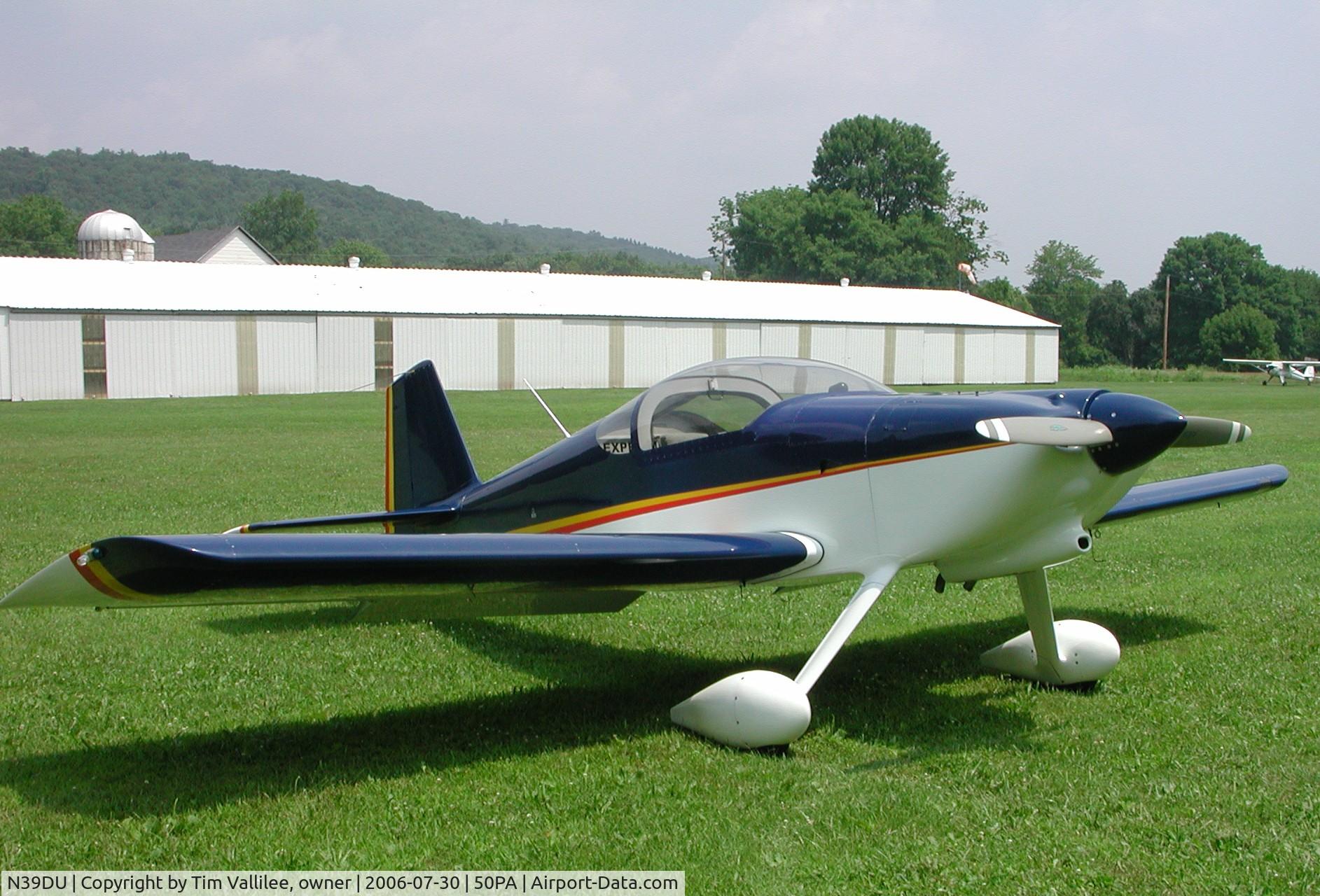N39DU, 2000 Vans RV-6 C/N 22818, RV6@50PA