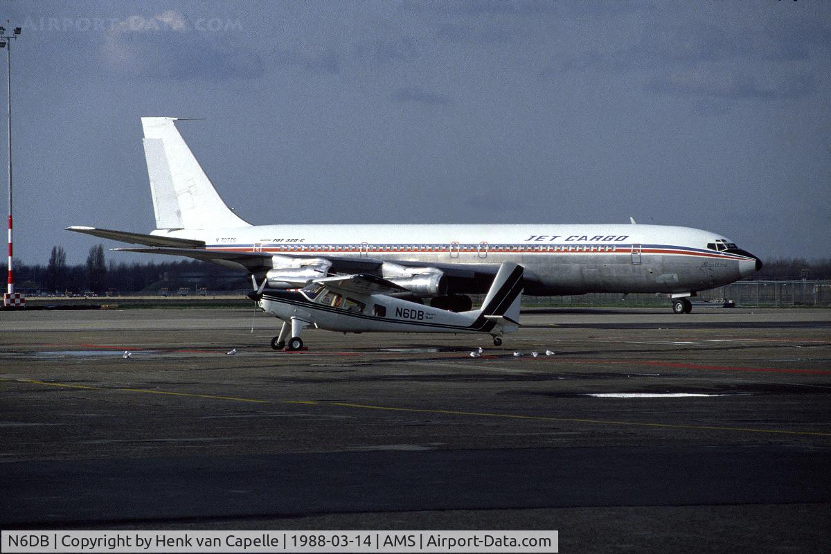 N6DB, 1974 Helio H-295-1400 Super Courier C/N 1466, Helio Courier at Schiphol-Oost (Amsterdam Airport)
