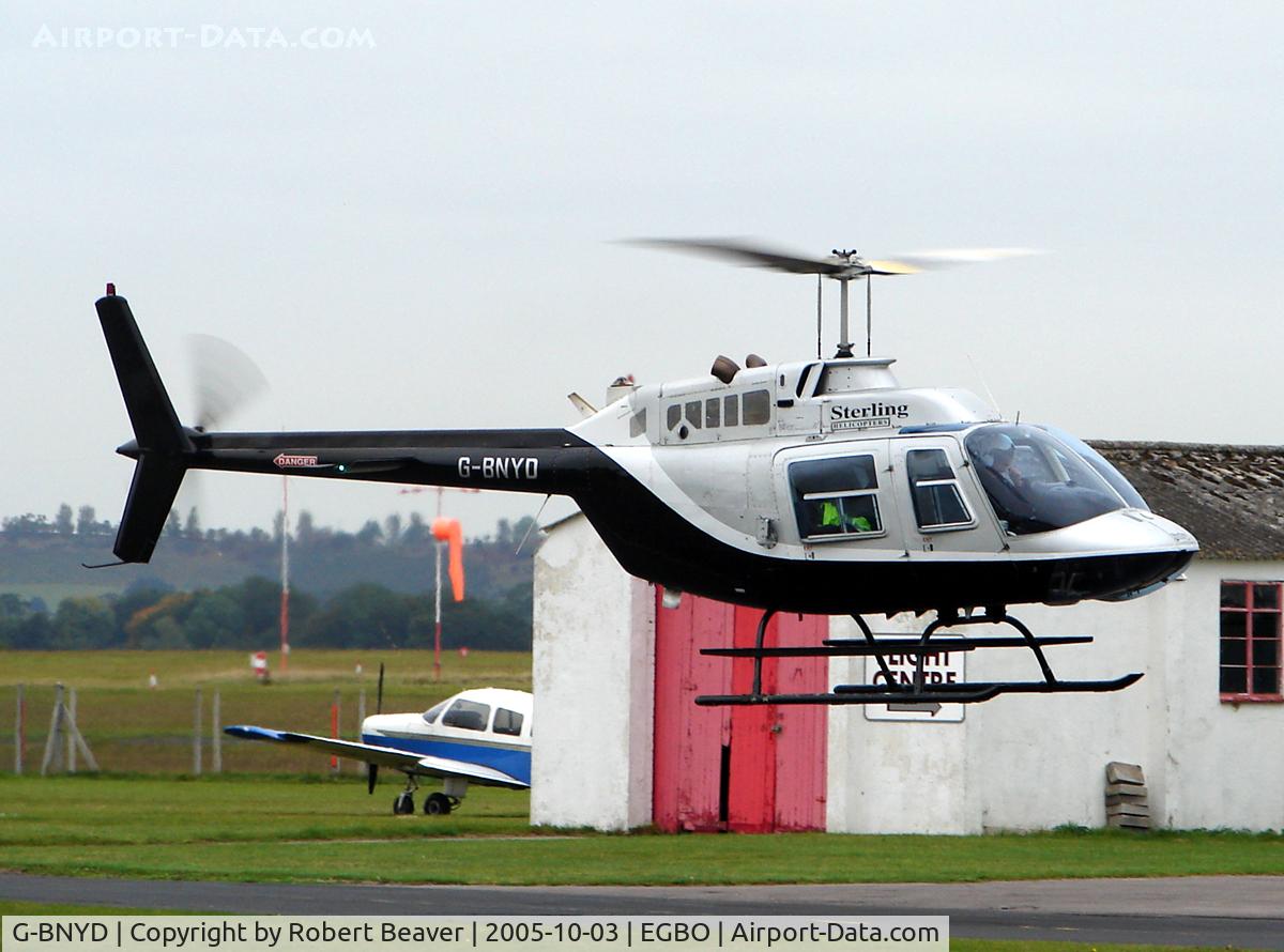 G-BNYD, 1976 Bell 206B JetRanger III C/N 1911, Bell 206B Jet Ranger 3 (Halfpenny Green)