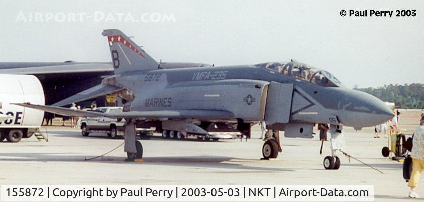 155872, McDonnell F-4S Phantom II C/N 3376, The year after she was seen here, she was given to the Naval Airpower Museum