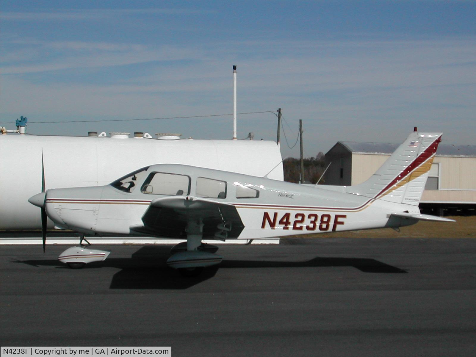 N4238F, 1976 Piper PA-28-151 Warrior C/N 28-7715010, Warrior with ram 160hp stc pic taken in 2003
