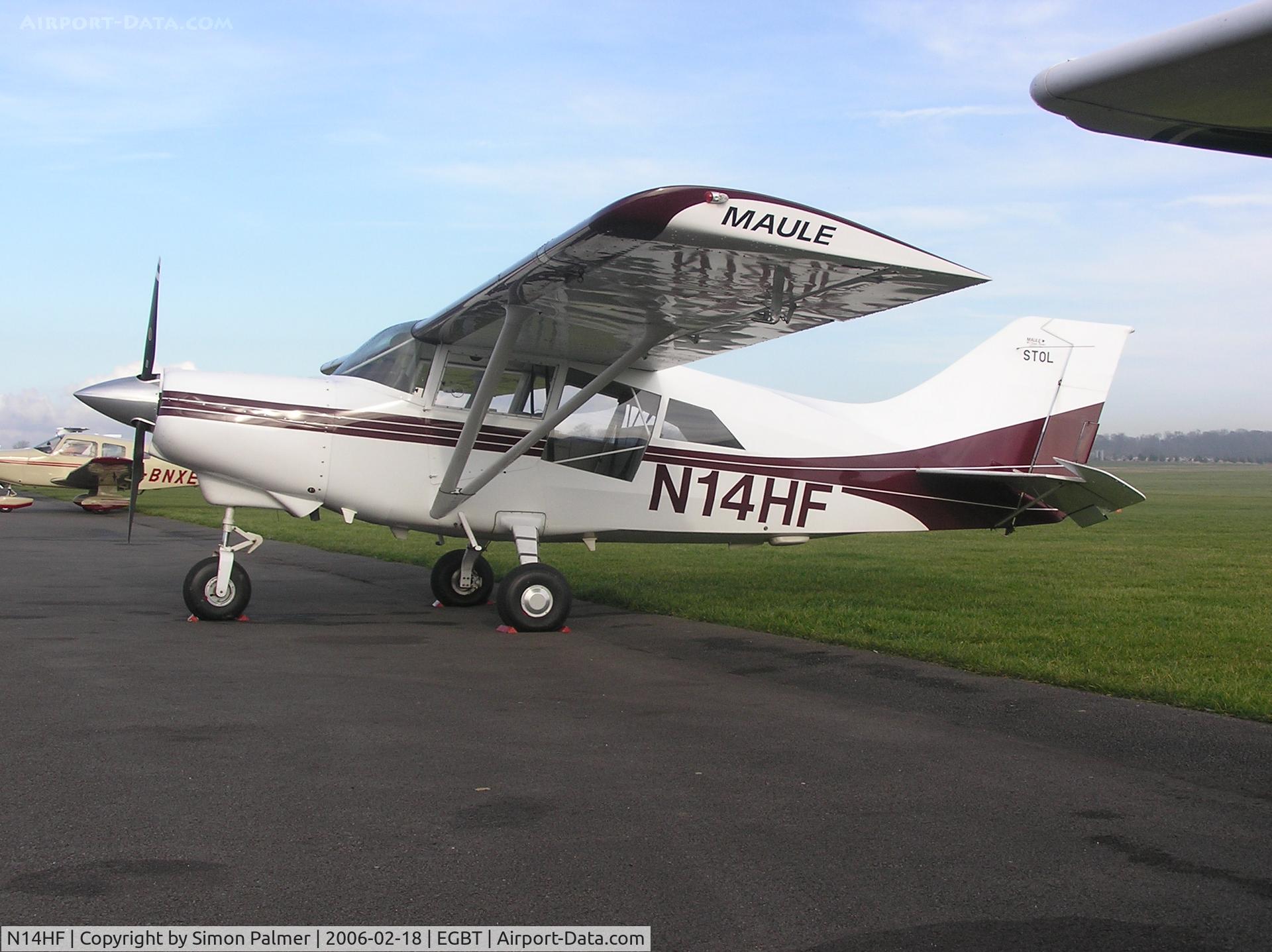 N14HF, 2003 Maule MT-7-235 Super Rocket C/N 18084C, Maule tri-gear at Turweston