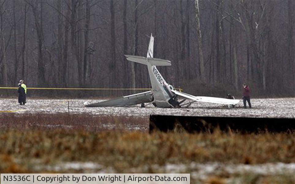 N3536C, Cessna 172R C/N 17281034, Oops