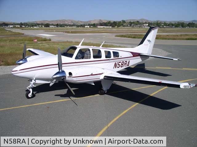 N58RA, 1975 Beech 58P Baron C/N TJ-14, N58RA